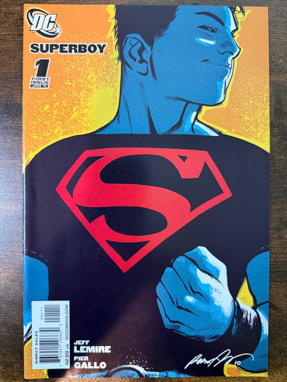 DC Superboy #1 comic 2011